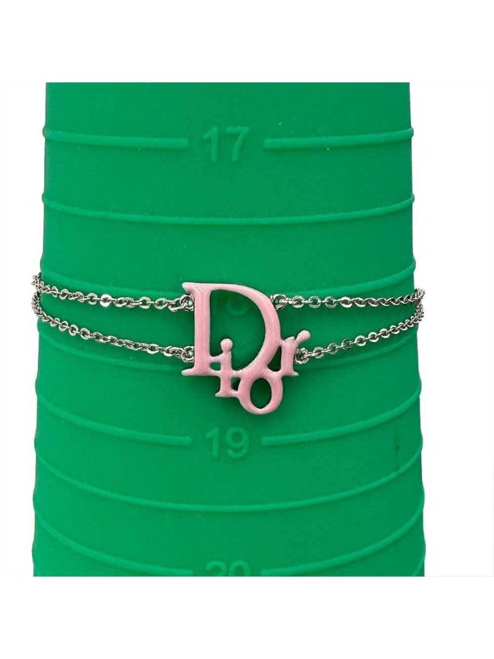 Dior Logo Bracelet Silver - Picture 6 of 7